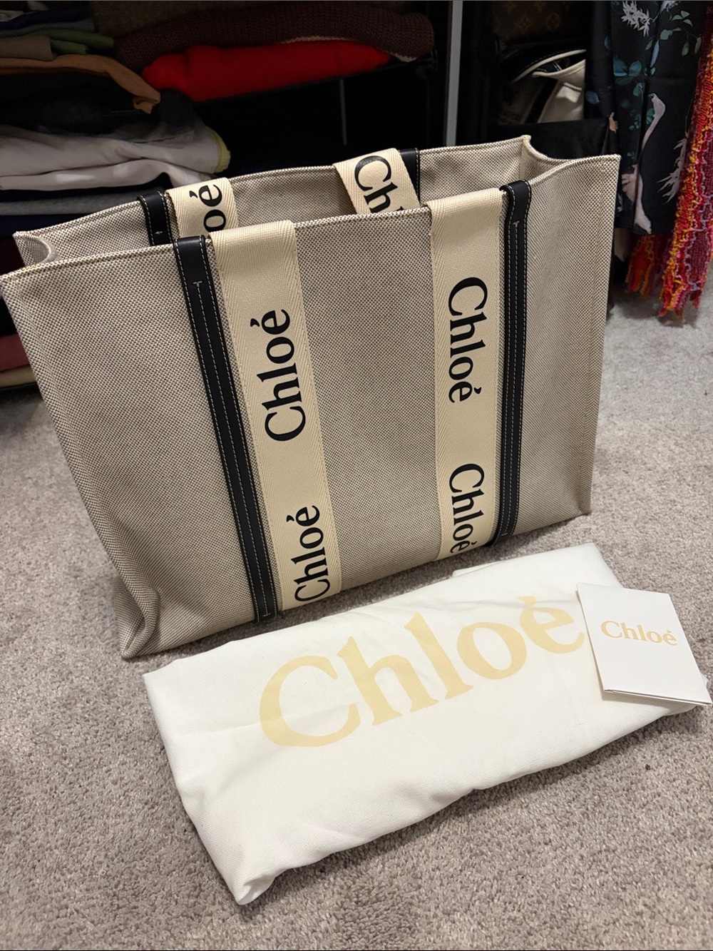 Chole Woody Tote Bag - Picture 10 of 10